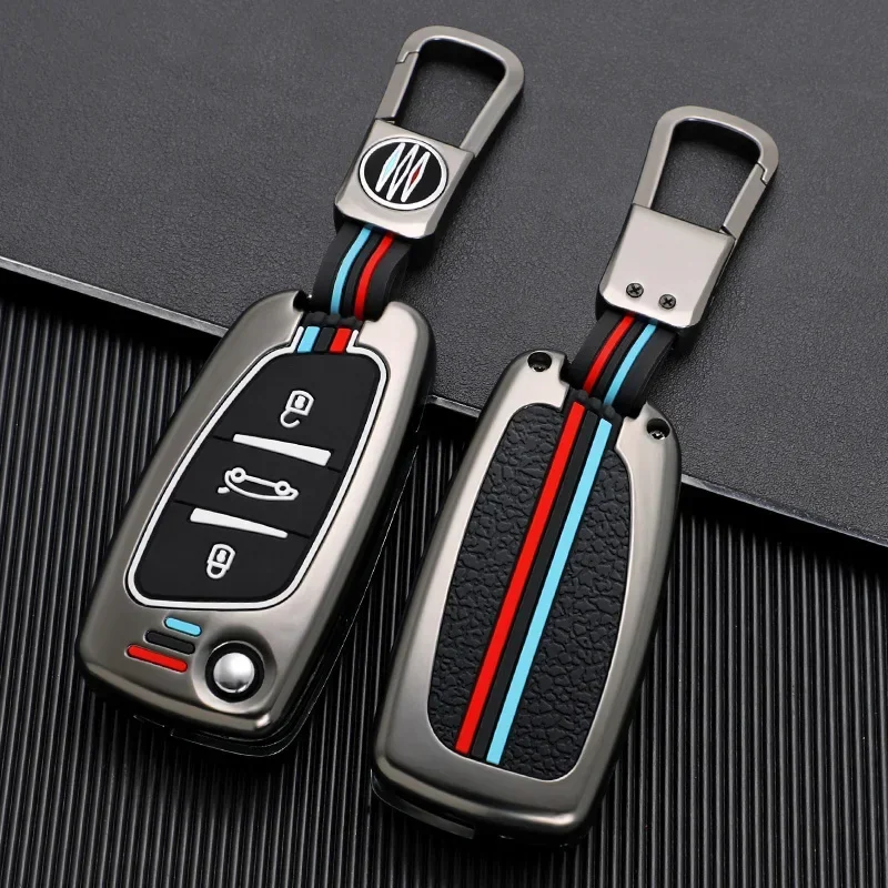 

Zinc Alloy Car Key Case Shell Cover For Citroen C2 C3 C4 C5 C6 C8 DS4 for Peugeot 107 207 306 307 407 308 607 Accessory