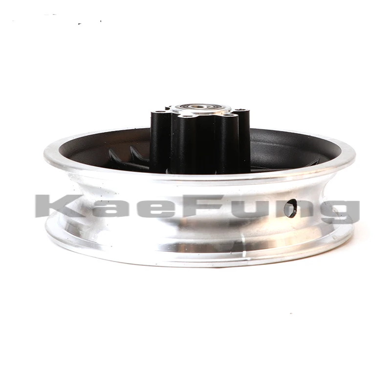 10 Inch Wheel Hub Rim for 80/65-6 255x80 10X2 10X2.125 10X2.25 10X2.5 10X3.0 Tire Kugoo M4 and M4 Pro Replacement Accessories