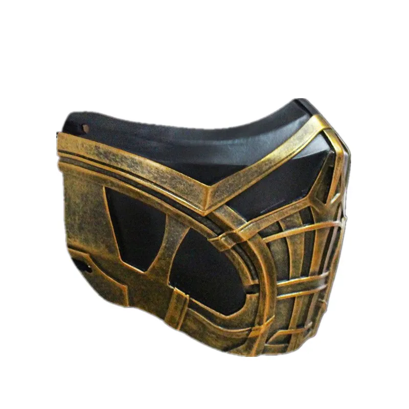 Sub-Zero Mask Mortal Kombat Cosplay Props Scorpion Mask Masks Halloween Mask Game Kombat Role-playing Masque Half Face Mask