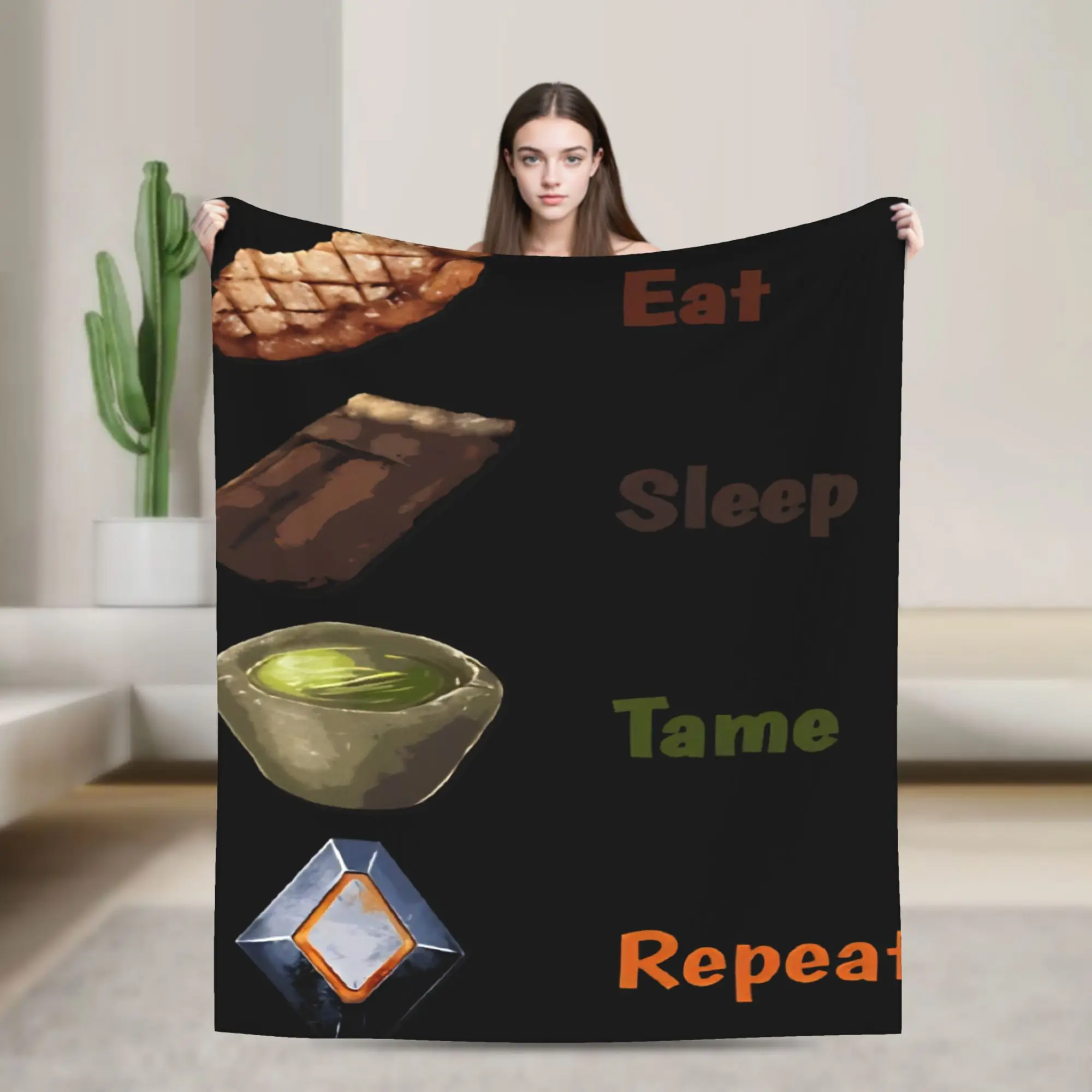 Couverture en flanelle pour enfant Ark Survival Evolved Routine Slay the Spire 2 Games, couverture douce pour canapé et lit, cadeau