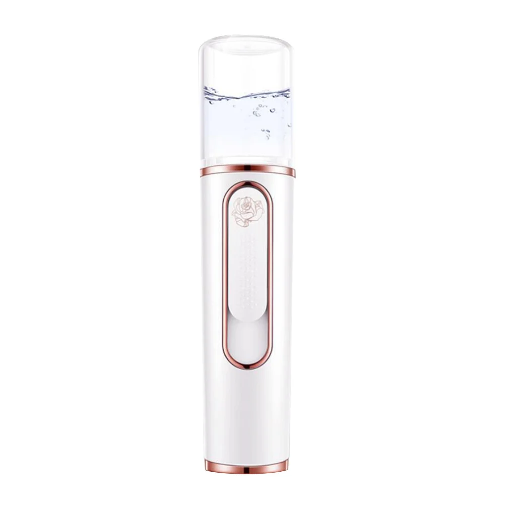 เครื่องพ่นไอน้ำนาโนแบบพกพาขนาดเล็ก วัสดุ ABS เครื่องพ่นสเปรย์บำรุงผิวหน้า เพิ่มความชุ่มชื้น บำรุงผิวหน้า