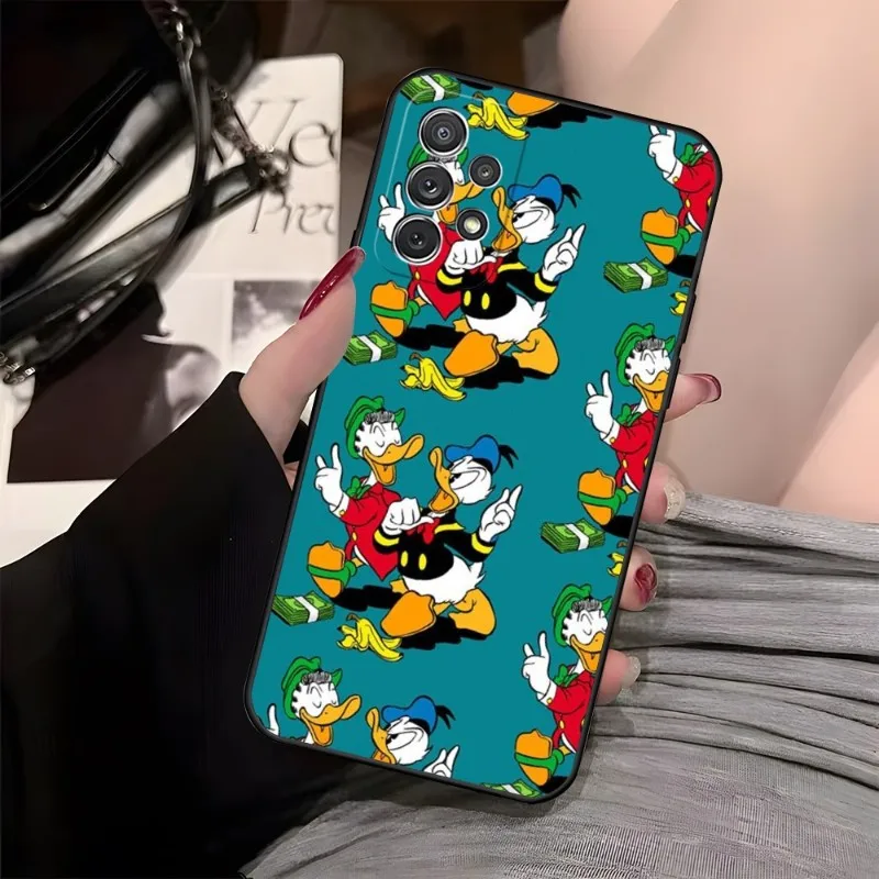 Disney Donald Duck Phone Case For Samsung A 50 50s 33 53 23 22 21 20 40 70 S 72 81 12 32 51 52 4g 5g Cellphones Coque