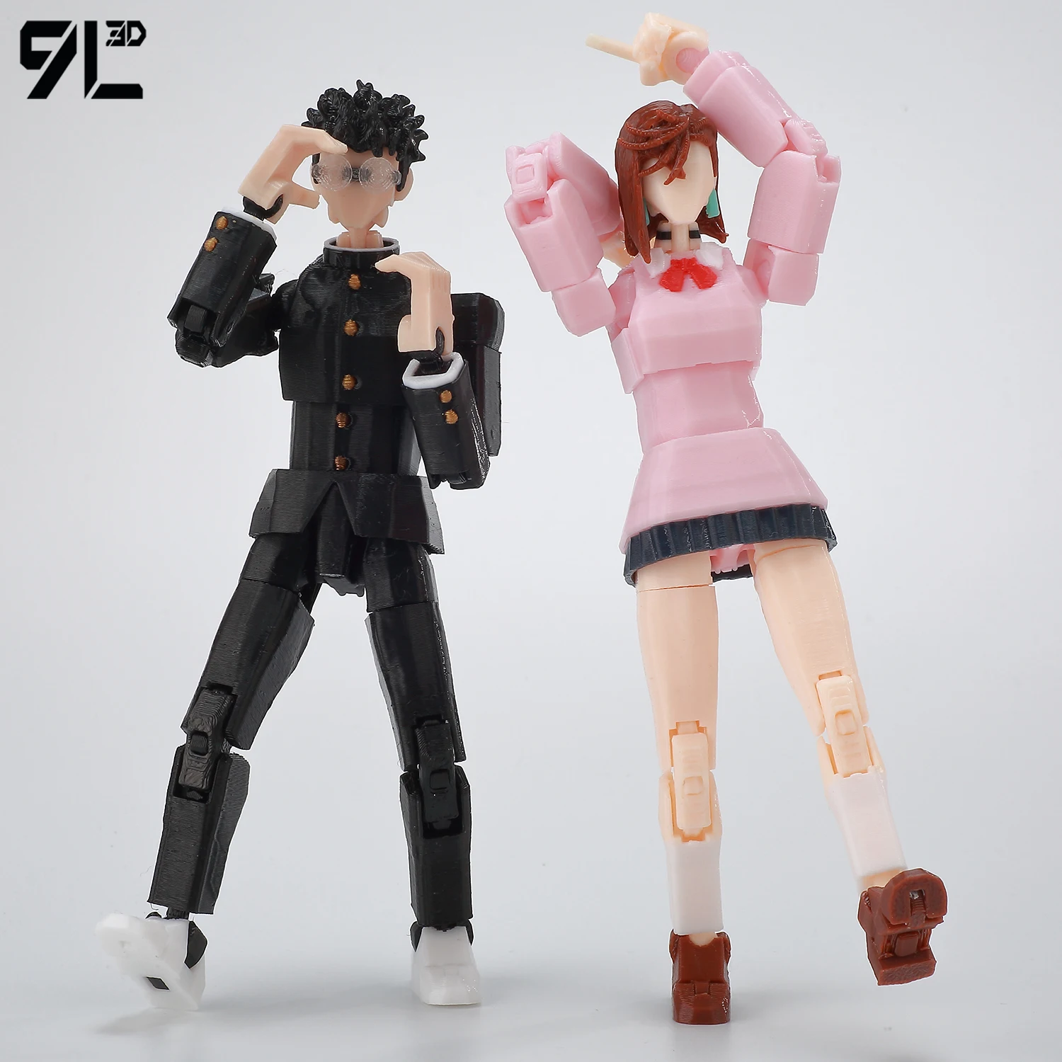 ​9L3D Dandadan Heroes AyaseMomo Dantalian LUCKY13 Titan13 Multi-Jointed T13 Dummy13 Anime Action Figure Collectible Toys Gifts