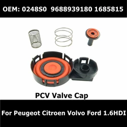 Capuchon de assujetPCV avec membrane, accessoires de voiture, cristaux KIT, Volvo, Ford, 1.6hdi, 8V, 0248.S0, 9688939180, 1685815, nouveau