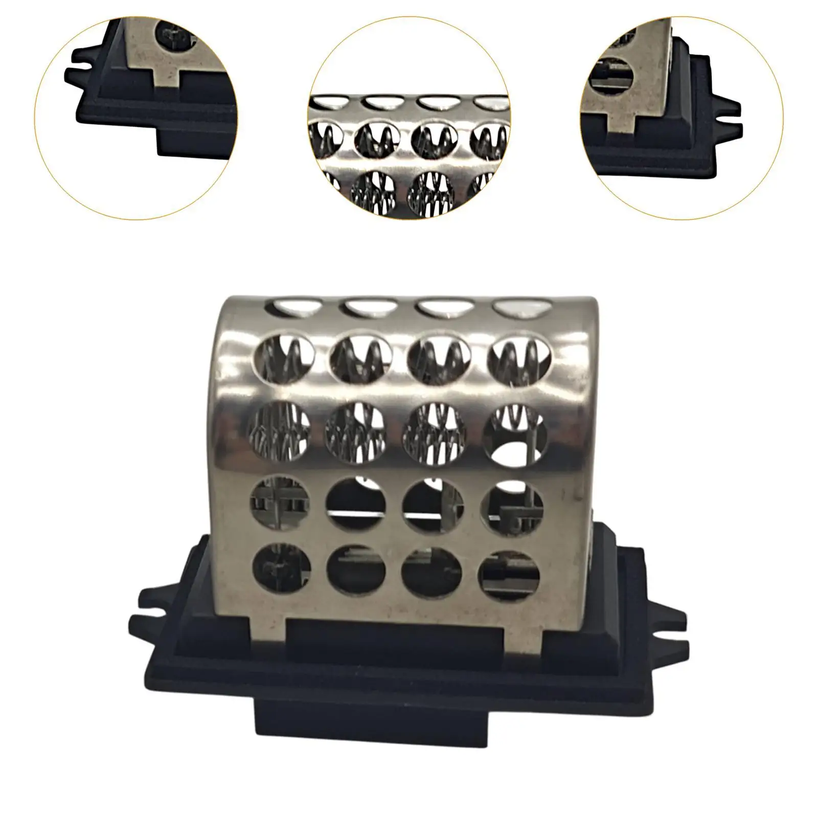 4885844AA HVAC Blower Motor Resistor Spare Parts Compatible for Sebring 2.5L, 2.4L Lhs3.5L Stratus 2.4L 300M 3.5L Silver