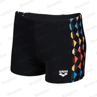 Summer Quick-dry Swimming Trunks Shorts Men Swimsuit Beach Pants Print Bathing Suit Plus Size 2023