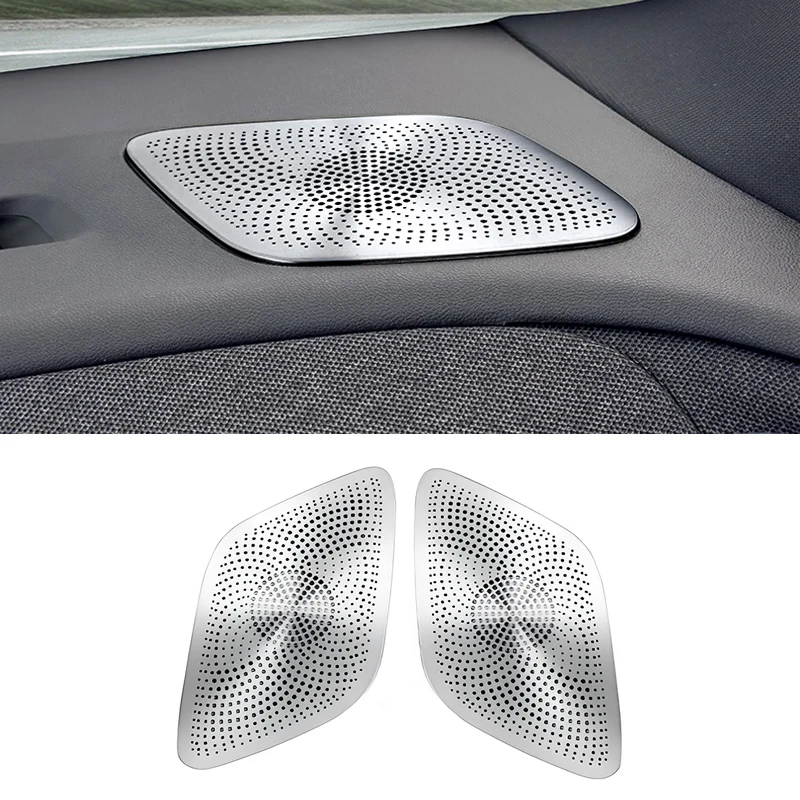 Cubierta Protectora Decorativa de Acero Inoxidable para el Audio del Auto Xpeng G6 2024 2025, Accesorios para el Interior del Vehículo