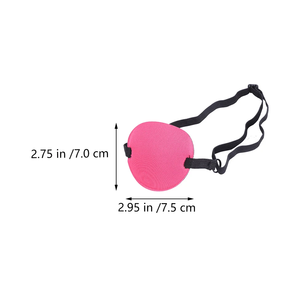 

4 Pcs Children's Eye Mask Lazy Patches One Cover Pirate Kids Amblyopia Care Tool Breathable Light Blocking Monocular Miss
