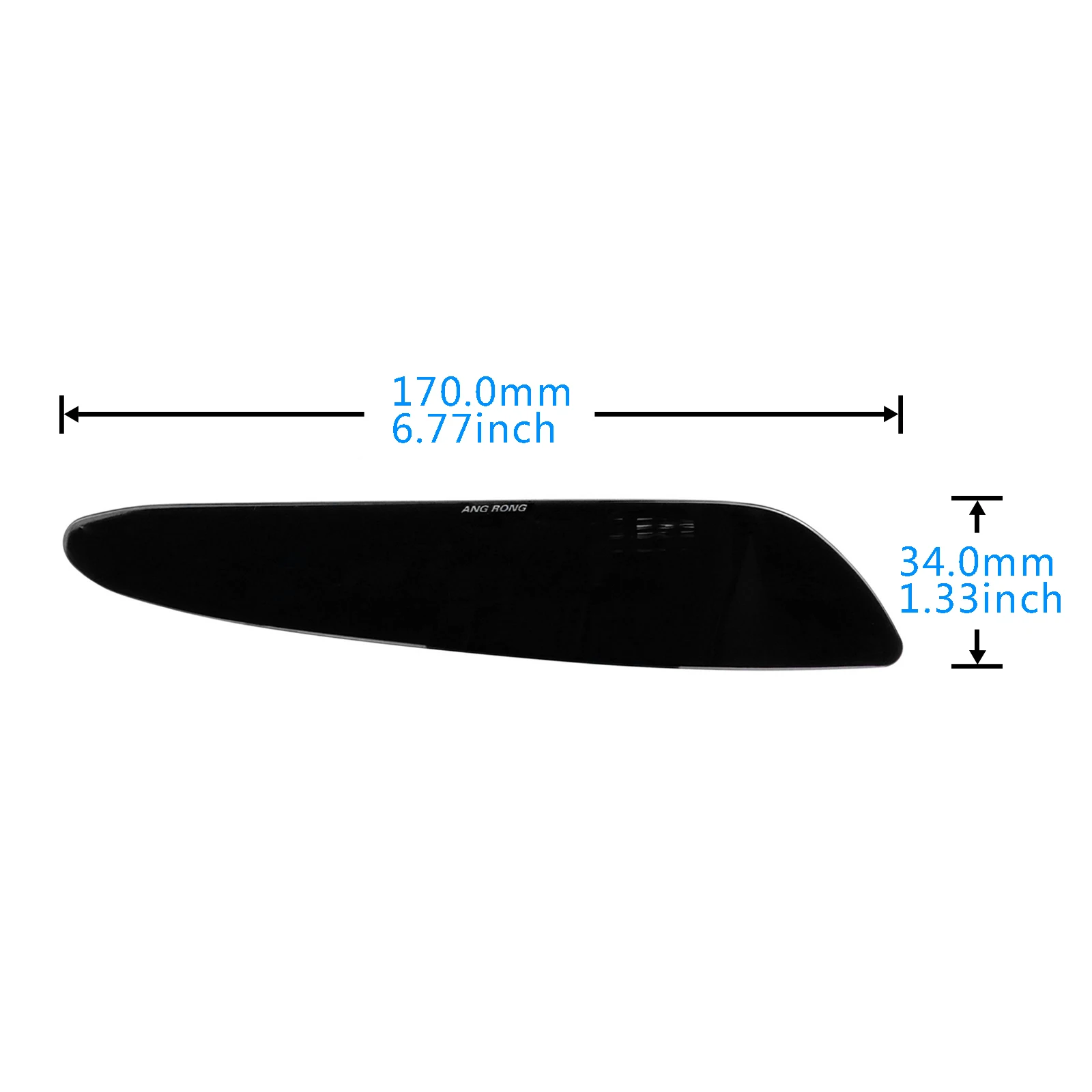 For Mercedes Benz W211 Amber Front LED Side Marker Indicator Turn Signal Light
