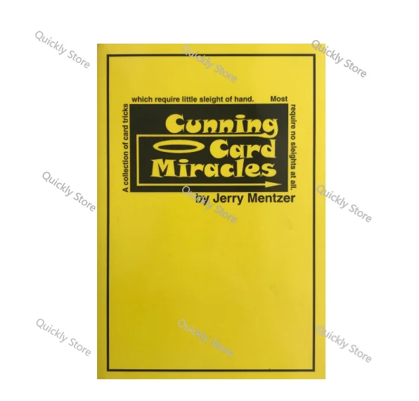 

Cunning Card Miracles Джерри Ментзера Волшебные трюки (мгновенная загрузка) Быстрая отправка