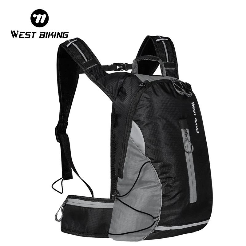 WEST BIKING Cycling Bag Ultralight Outdoor Sports Backpack Bike Bicycle Hiking Mountaineering Travel Backpack 16L Luggage Bags