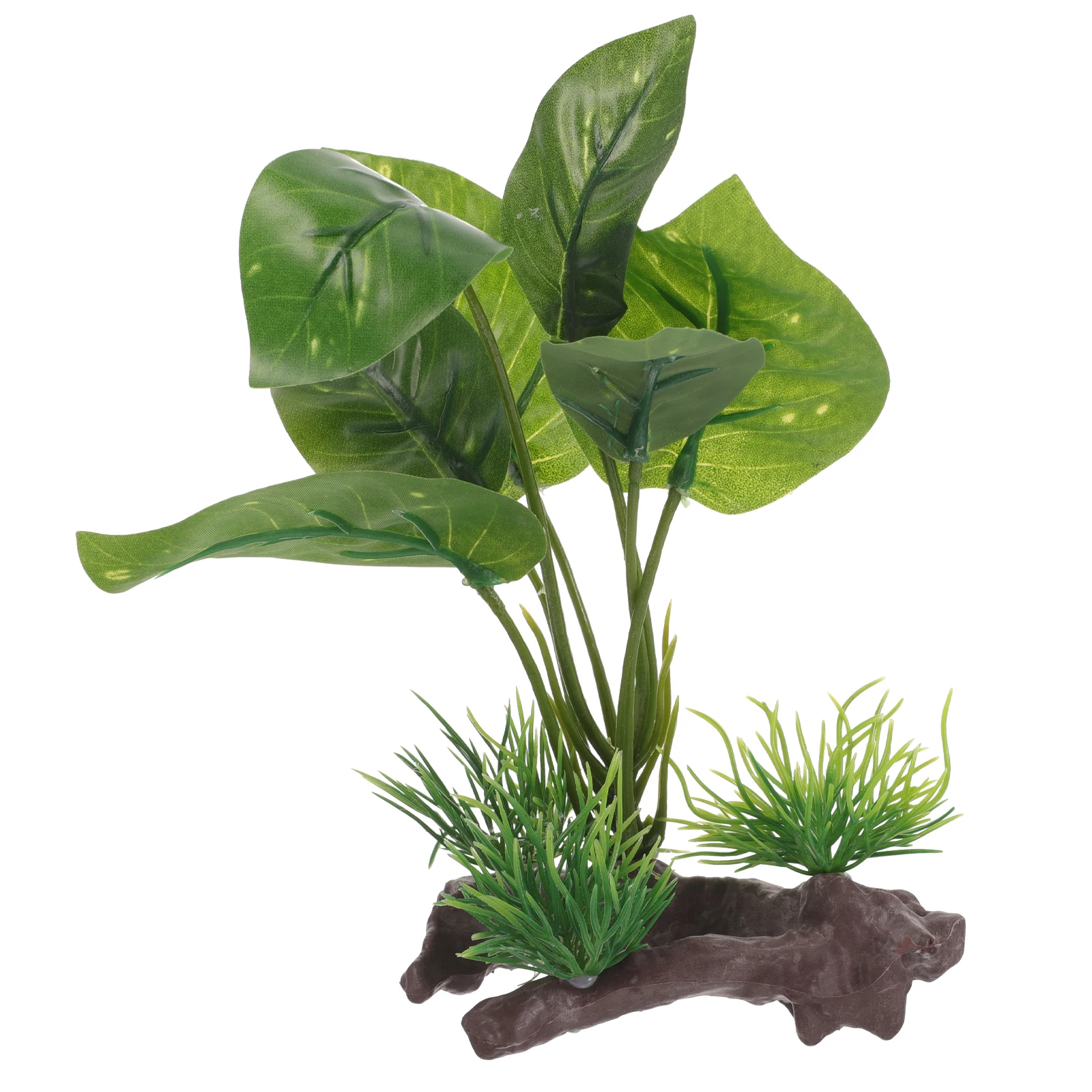 

Artificial Water Plants Aquarium Decorations Plastic Fish Tank Plants Decoration Faux Aquatic Plant Accessories for Office