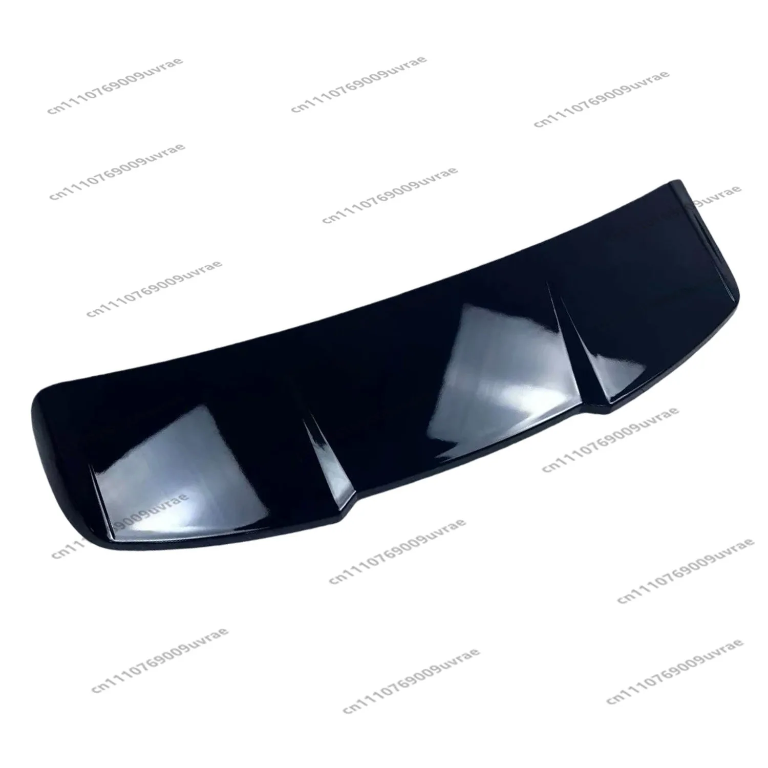 Gloss Black Rear Roof Spoiler Caps For AUDI S6 A6 C8 TSI TDI S-line Avant 2019-2025 Car Rear Top Tail Wing Bodykits Tuning view 5