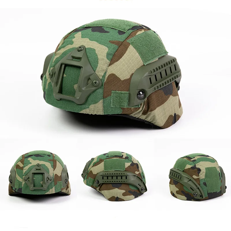 MICH2000 Helmet Cover Outdoor Airsoft Sports Camouflage Helmet Protective Cover Cloth SWAT Helmet Accessory for MICH Helmet