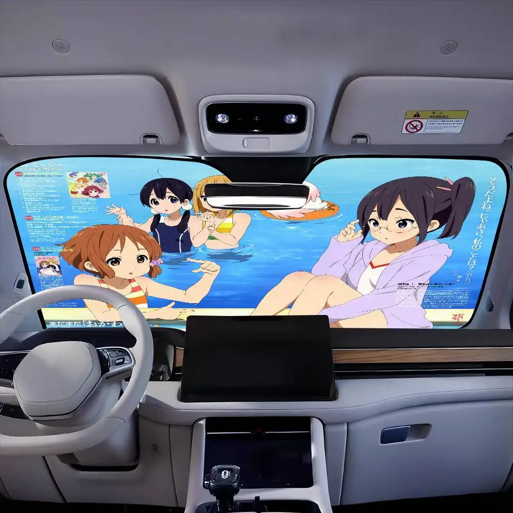 

Love Story Kitashirakawa Tamako Car SunShade Windshield Sun Shade Personalized Picture Block UV Rays Visor Protector