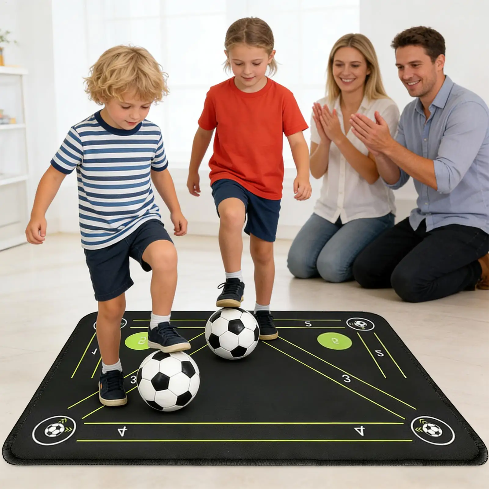 : Tapis d'entraînement de football