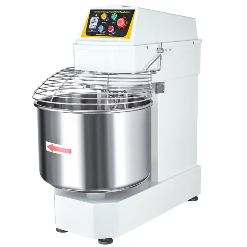 Commercial Double Motions and Double Speeds 12KG 25 kg 50 kg 100 kg Flour Commercial Spiral Dough Mixer for Home