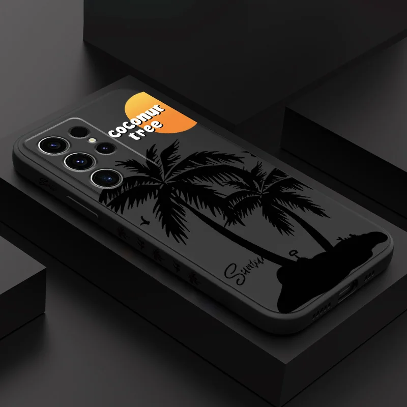 

Seagull Silhouette Phone Case For Samsung Galaxy S25 S24 S23 S22 S21 S20 S10 S10E Ultra Plus FE Note 20 Ultra Plus Cover