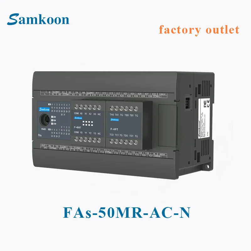 Samkoon FAs PLC 26DI+24DO RS485/USB Ethernet optionaler Controller für die industrielle Automatisierung