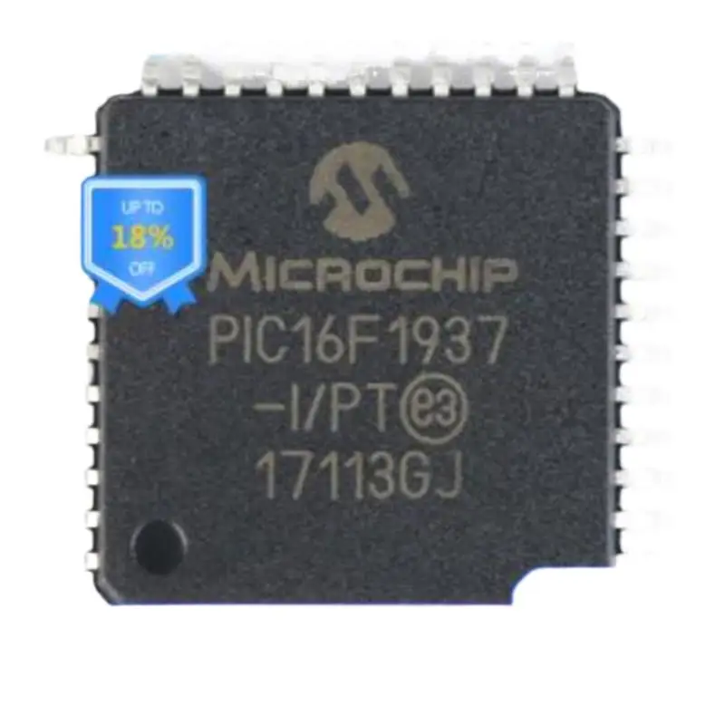 

100% NEWHigh quality products PIC16F1937-I/PT PIC16F1937 PIC16F1937-E/PT MCU 14KB