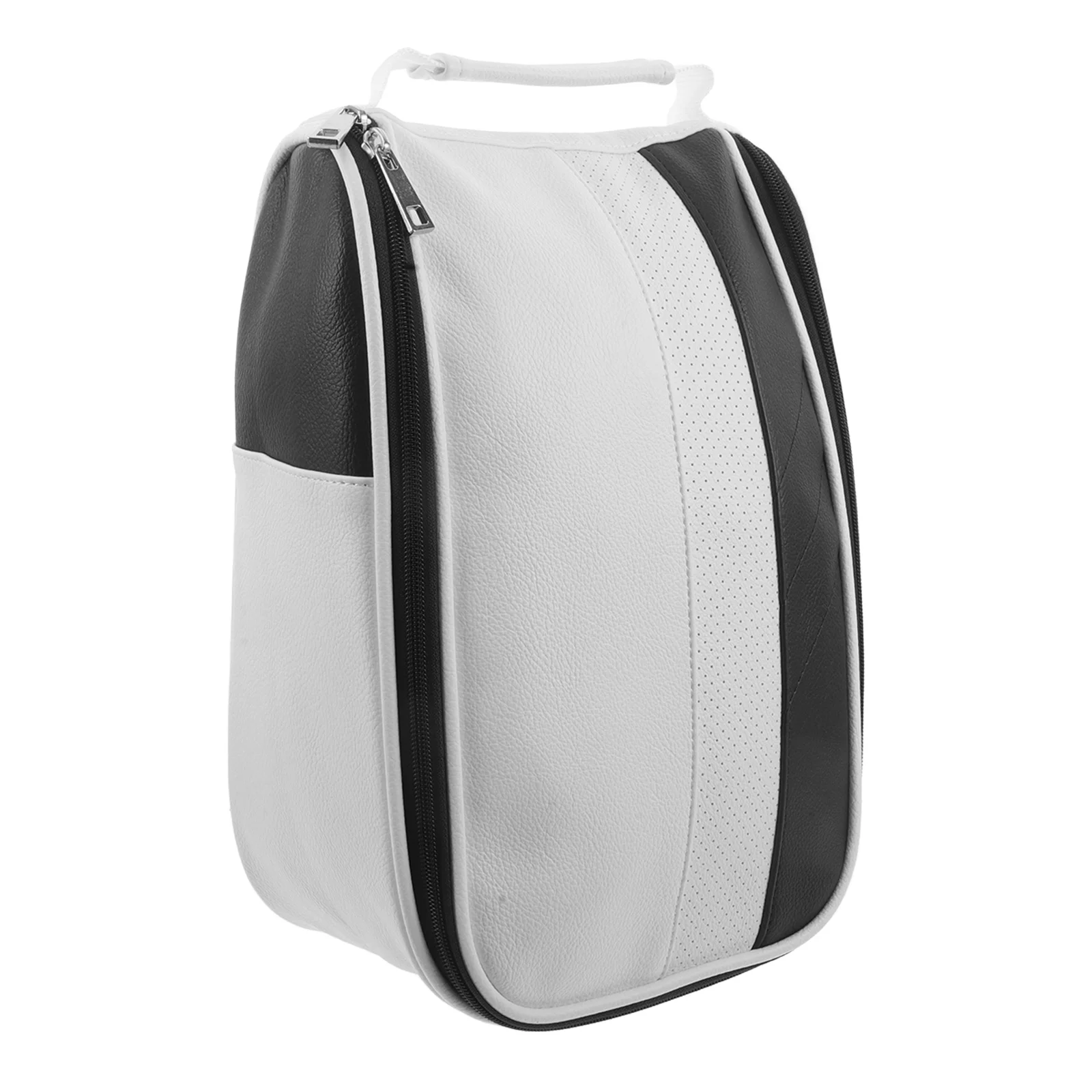 Golf Shoe Bag Waterproof Fake Travel Carrier Pouch for Men Women Athletic Shoe Storage for Cleats Spikes Sports