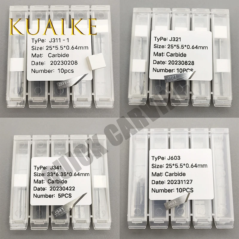 Lâmina de Vibração Original Máquina Oscilante Faca de Corte J3111 J321 J341 J603 10 Pcs