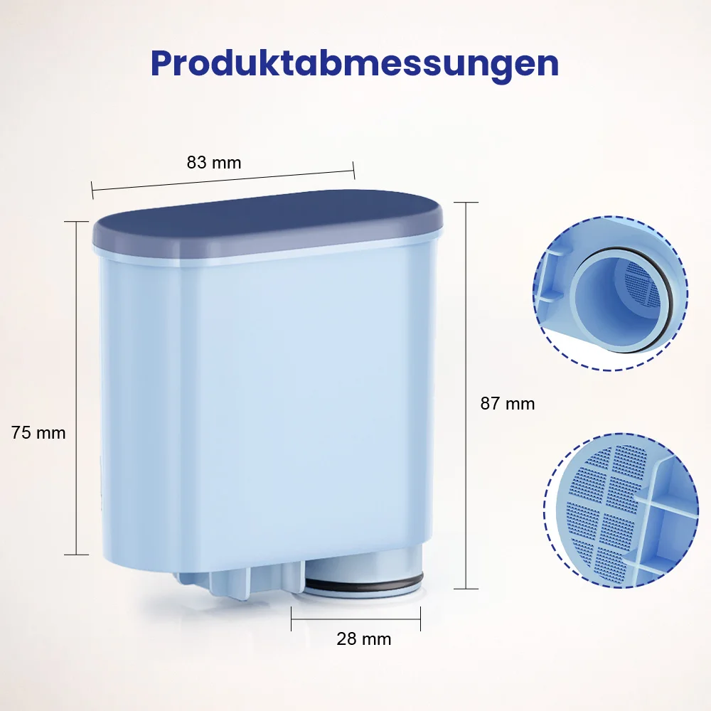 Reimol Neu 6 Stück Wasserfilter für Kaffeemaschinen, Ersatzfilter für Philips AquaClean CA6903/10 CA6903/22, kompatibel mit Saeco – Detail 6