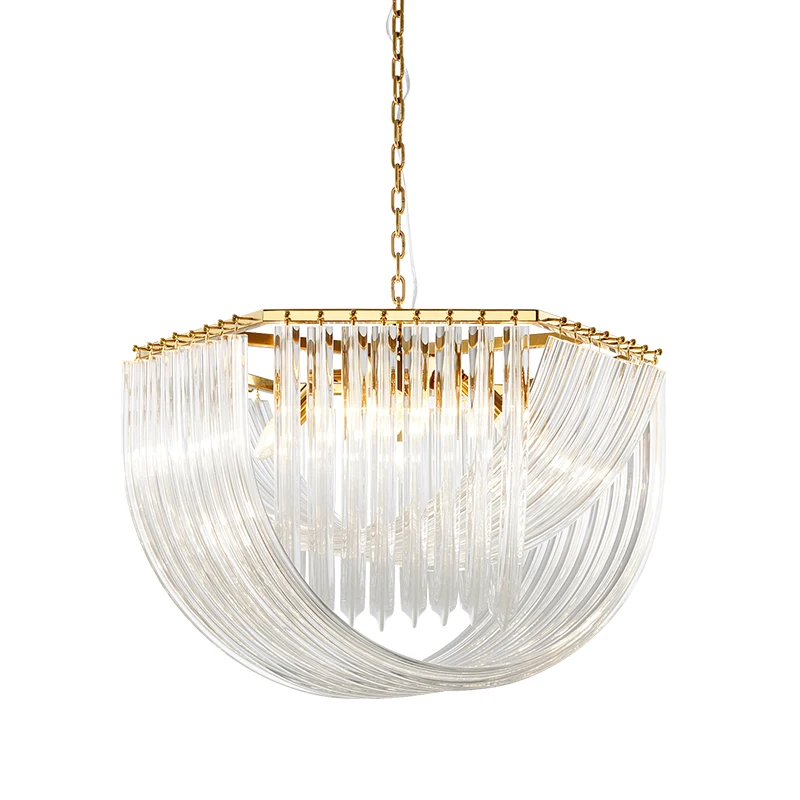 

Postmodern minimalist creative chandelier living room bedroom dining room study club hotel decorative glass chandelier