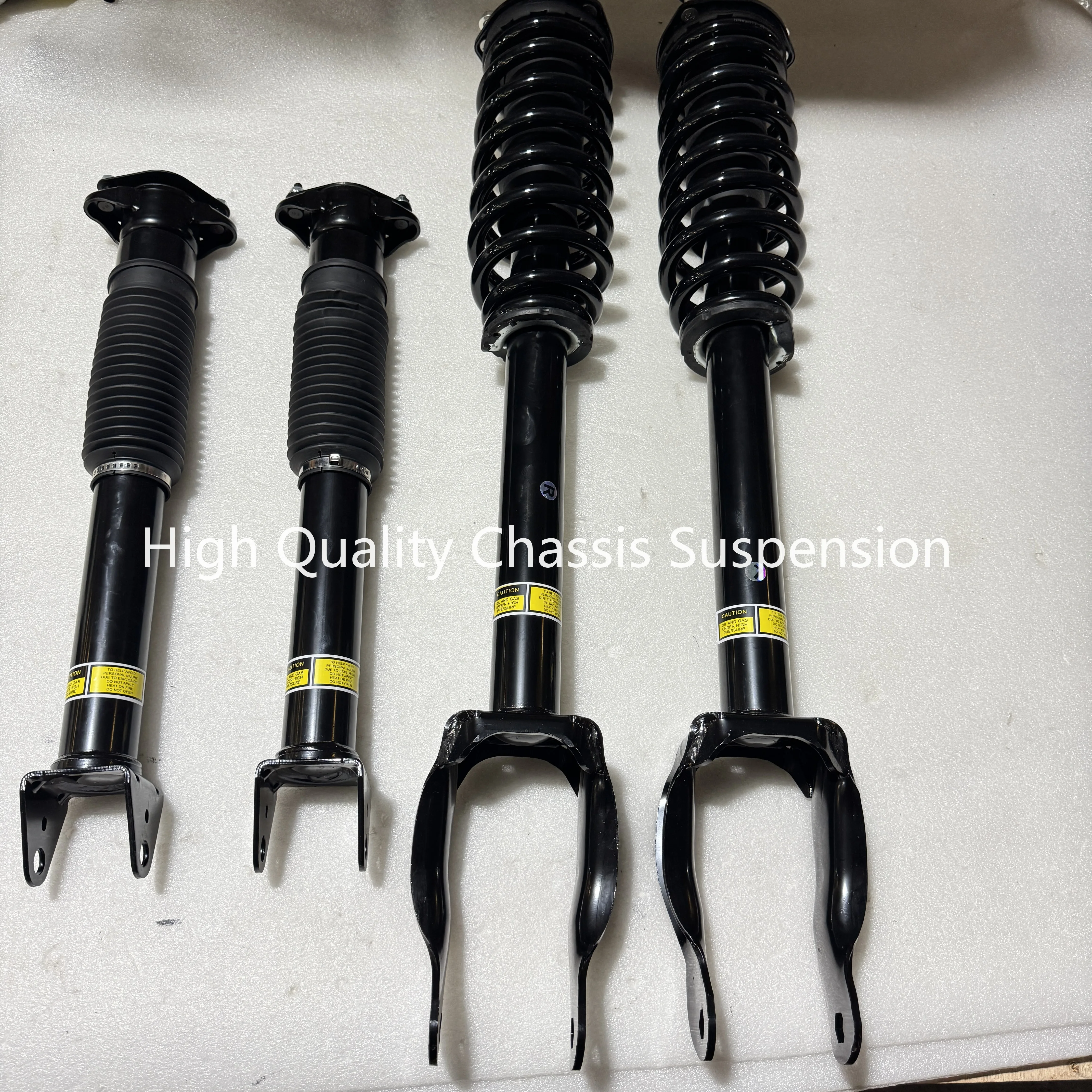 High Quality 4PCS Front&Rear Shock Absorbers Assembly without ADS + 2PCS Rear Springs For Mercedes W166 GLE GLS A1663232400