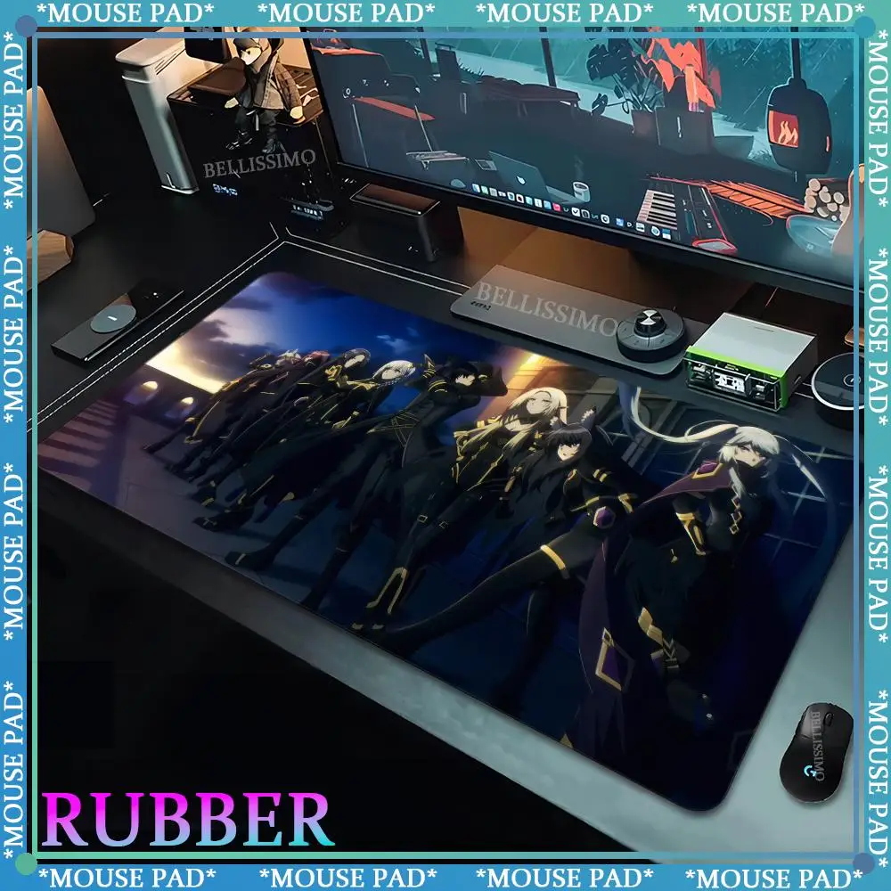 T_The E_Eminence in Shadow Cute desktop accessories Mouse Pad Kawaii Computer gamers Oversized Gaming 1200X600MM Desk mats Pad