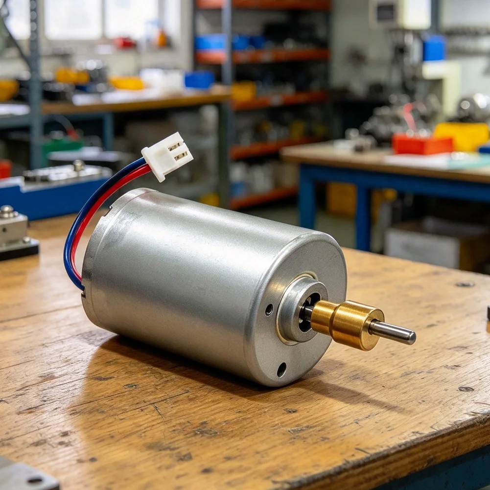 6800RPM Electric Brushless Motor Double Ball For FX810 FX870 FXF880 Hair Trimmer Spare Part Silver Aluminum Housing