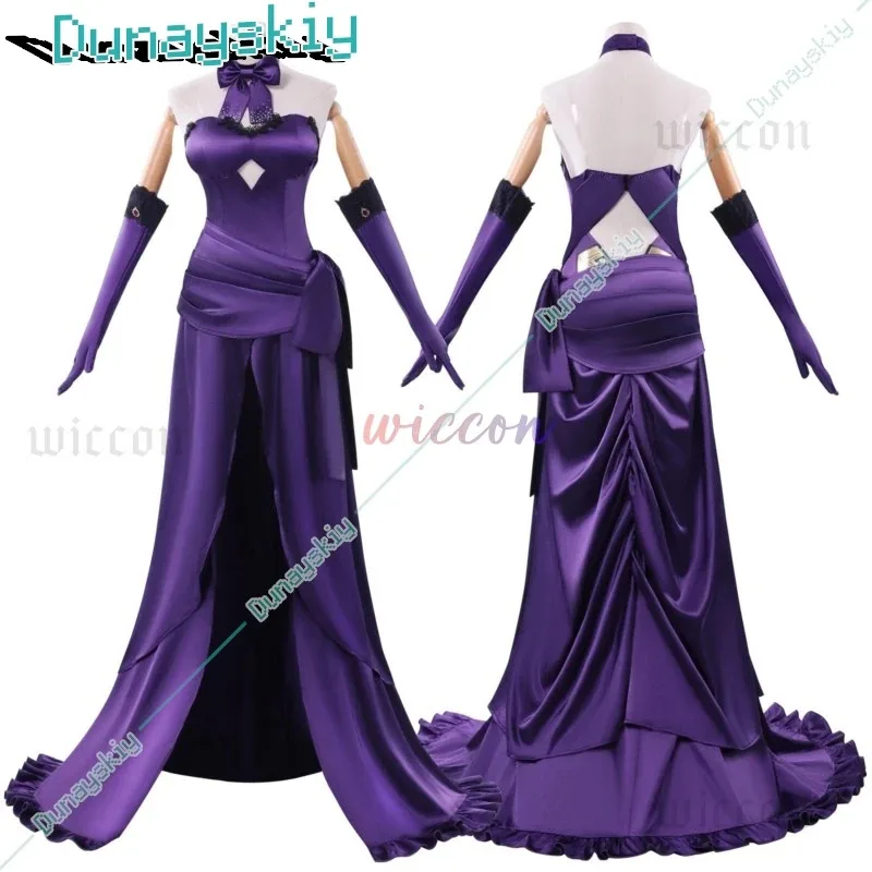

25COSGame Fatee/Grandd Orderr Jeannee d'Arc (Alterr) Платье для ужина Святой ночи Jeanne d'Arc (Alter) Косплей Костюм Хэллоуин Costu