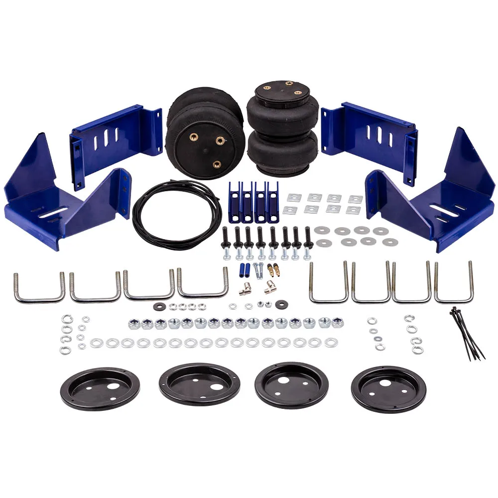 MaXpeedingrods Air Helper Spring Suspension Kit for Chevy Dodge Ford GMC Pickup 1500