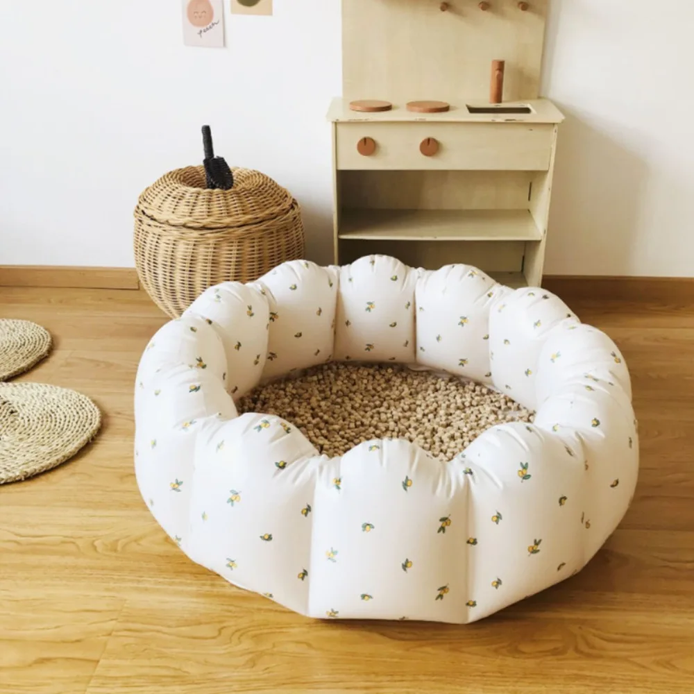 

Ins ветер новый детский надувной бассейн с лепестками детский круглый игровой бассейн Бобо детский складной бассейн