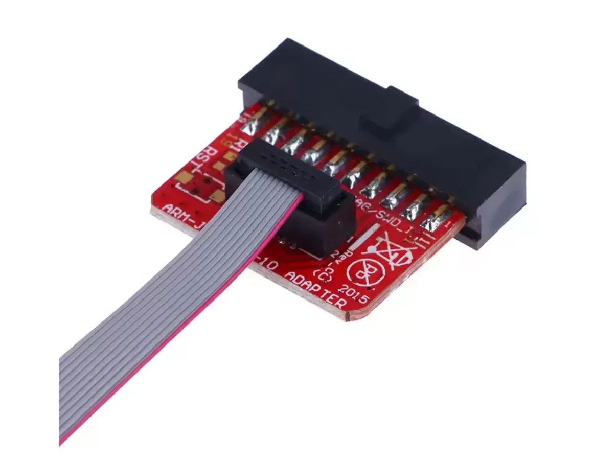 J-LINK V9/v8 ARM JTAG Adapter Board 20 Pin 0.1inch 02.54mm 1.27mm Compatible with J-Link for ARM Debugging And Programming