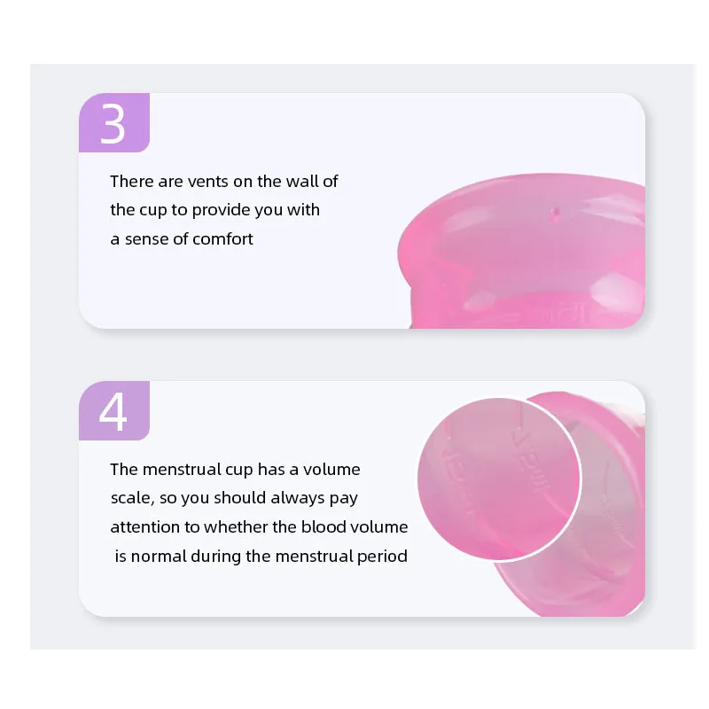 Menstrual Cup Reusable Swimming Leak Proof Silicone Period Cup Women\'s Menstrual Feminine Hygiene Product менструальная чаша