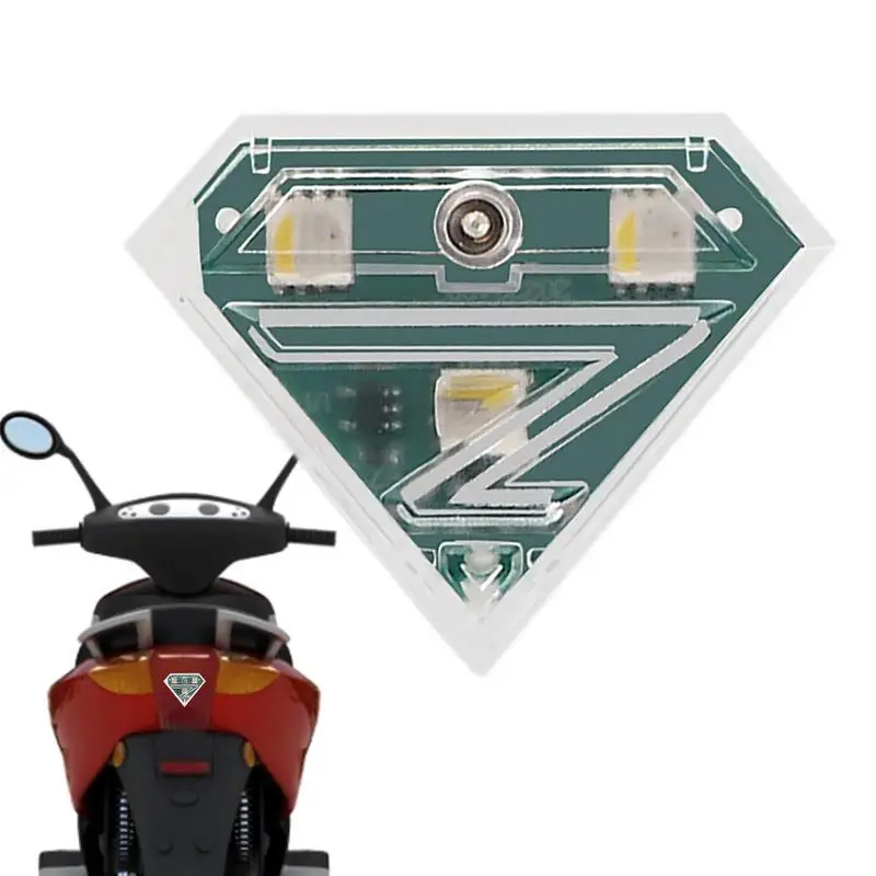 

Motorcycle Flash Light Anti-Collision Rechargeable Safety Warning Lights Motorcycle Accessories High Brightness Safety Flash