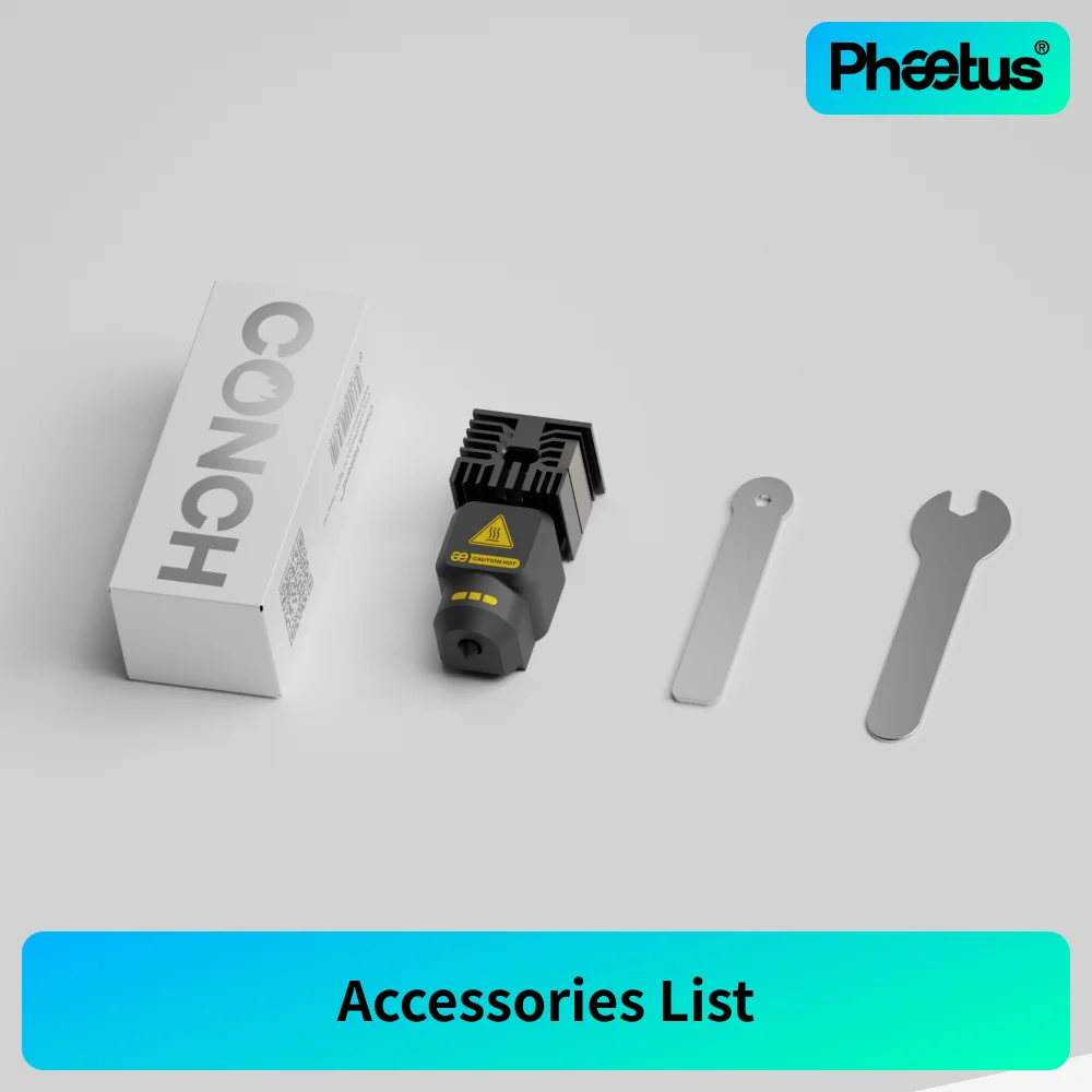Tools Vape - Phaetus Conch Hotend M4/Plus Kiti Bambu