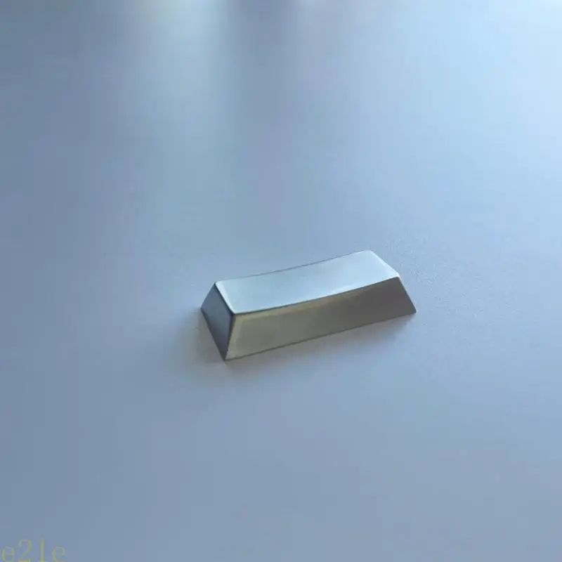 

E21E Zinc Alloy 2.25U Enter Keycap Original Height, Scratch Resistant Metal Finish Keycap for Mechanical Keyboards Switches