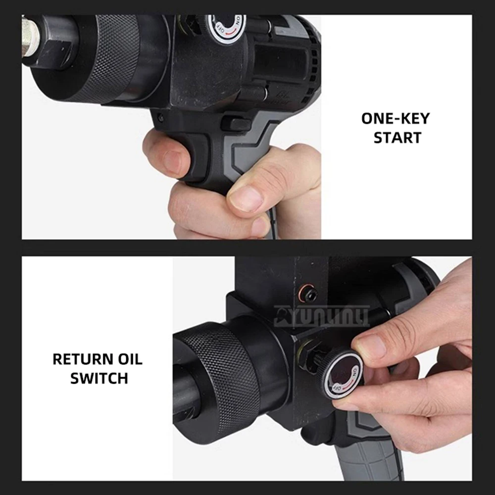Picture 5: 70MPa Cordless Handheld Hydraulic Pump – Ultra-Compact, Lithium Battery Powered, Ultra-High Pressure Electric Pump / Power Unit