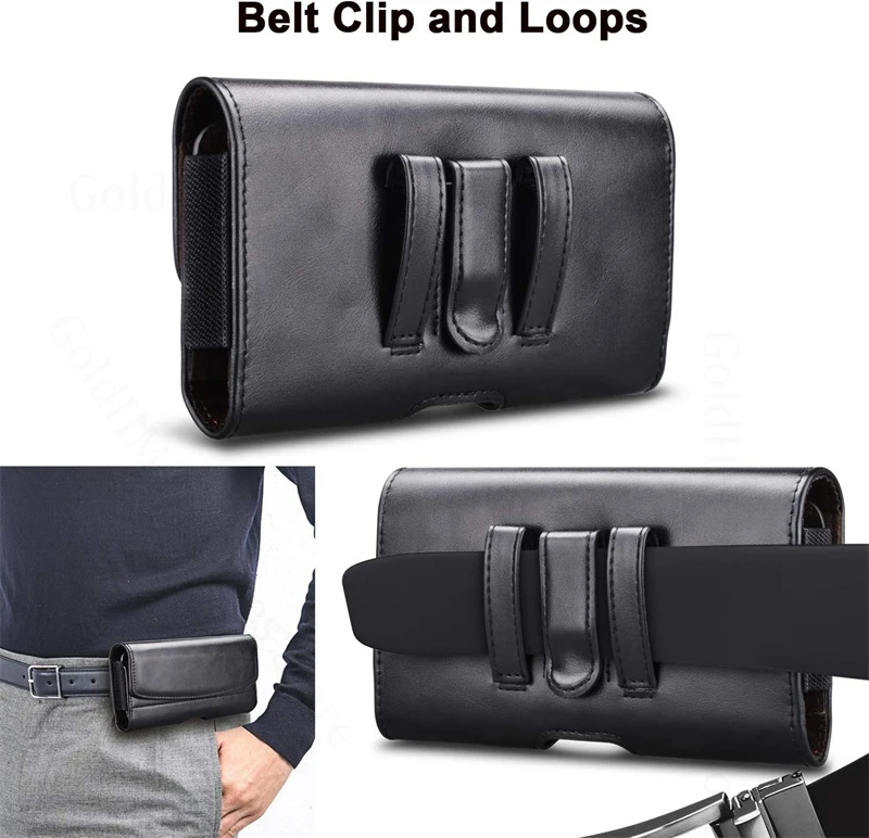 Phone Belt Case Holder Leather Pouch For Xiaomi 18 17 Pro Max Waist Bag For Xiaomi 15S 17T Pro 17 Ultra Mi 18 Pro Holster Cover