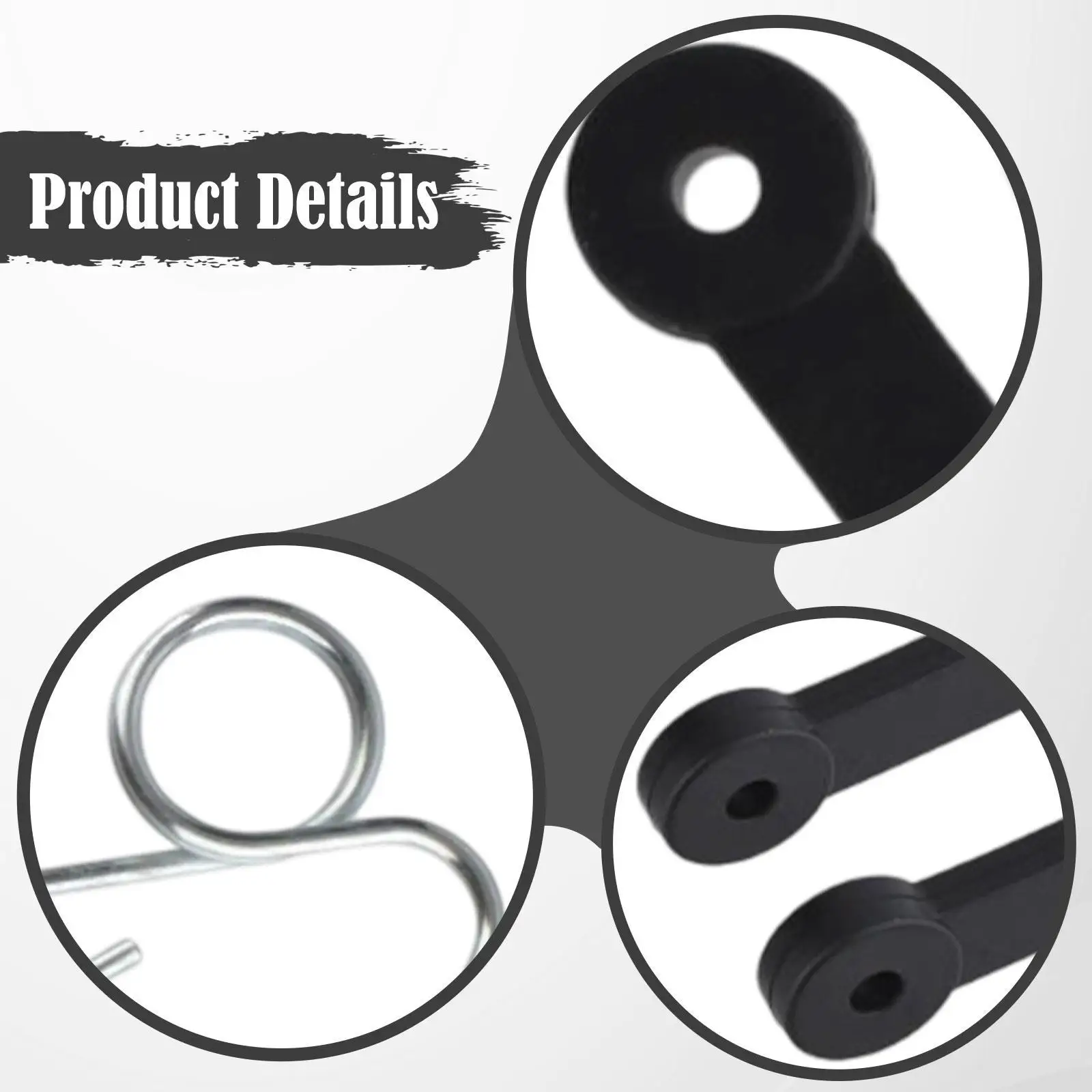 532160793 160793 Bagger Latch Gardening Tool Replacement Versatile Bagger Latch Straps for 532130758 532130759 532130760