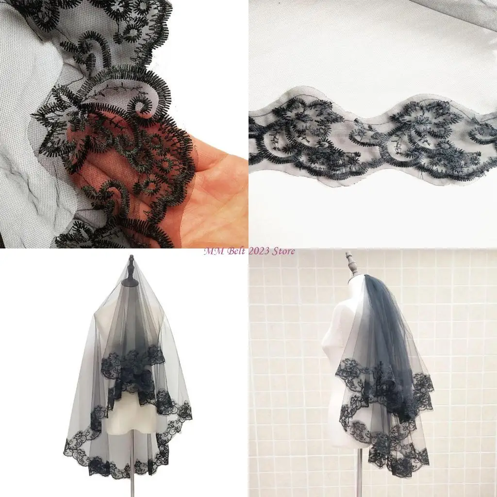 

49ME Bachelorette Decorations Bridal Hair Clip Bridesmaid Mesh Veil Bridal Shower Gift Halloween Party Hairpin Veil