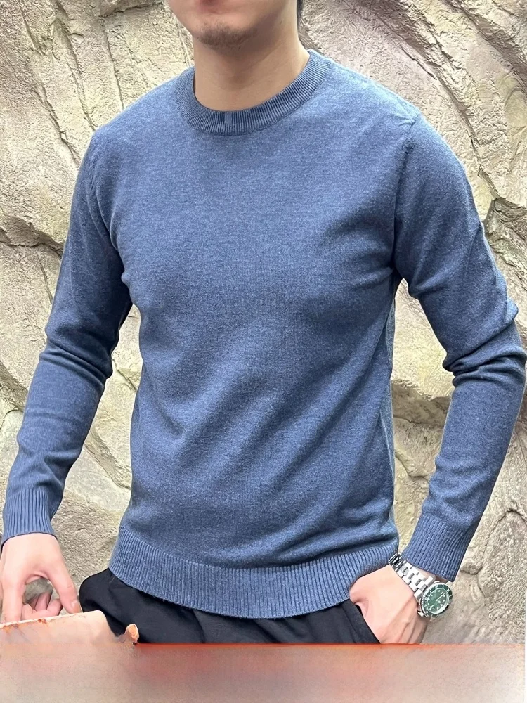 

Knitted Soft Faionable Men's Sweater Autumn Winter Elastic Casual Wear Polyester Viscose Acrylic Nylon Long Sve...