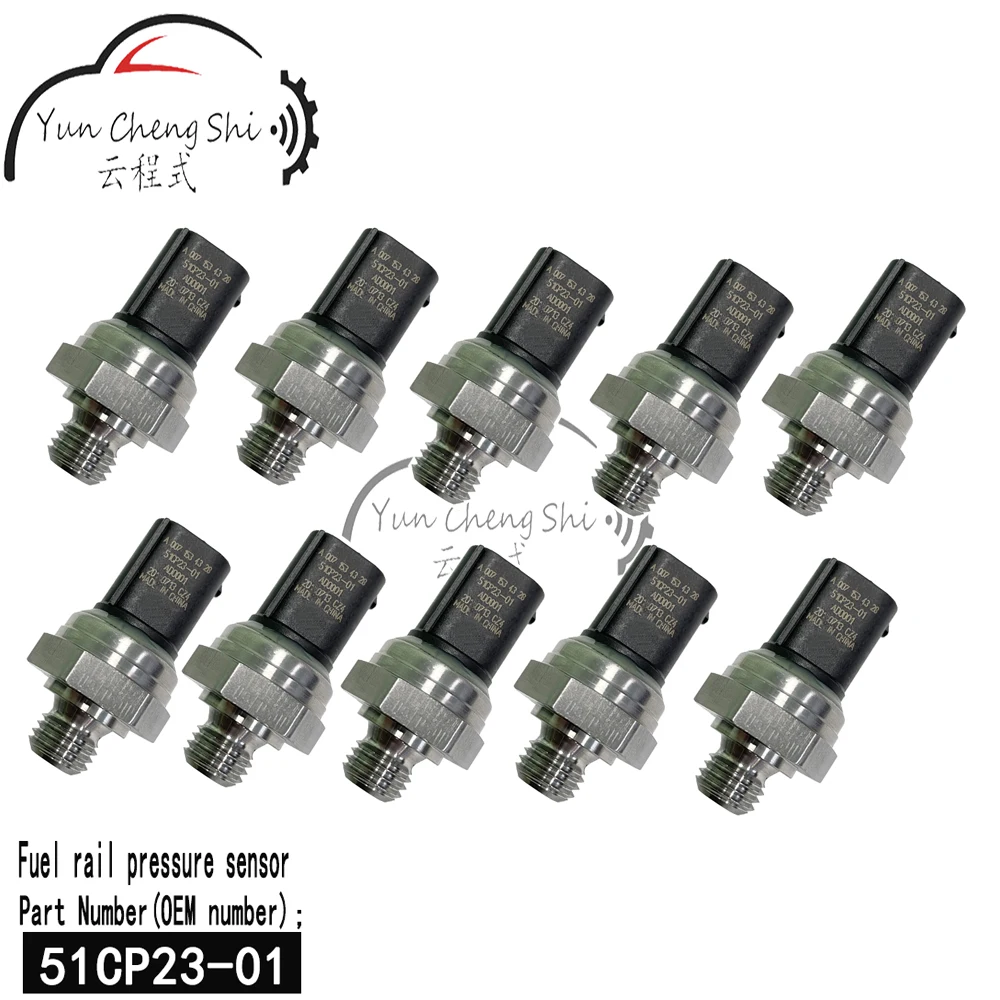 10 PCS Fuel Pressure Sensor Switch A0071534328 51CP23-01 For Mercedes-Benz Sensata