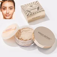 Translucent Waterproof Loose Setting Powder Natural Soft Oil Control Face Makeup Powder for Long-lasting Finish