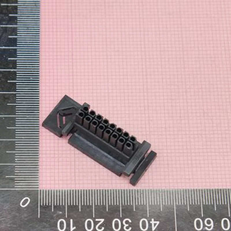 1Pcs/Lot  44133-1600  MOLEX CONNECTOR Micro-Fit BMI Receptacle Housing, Dual Row, Panel Mount, 16 Circuits, Polyester, UL 94V-0