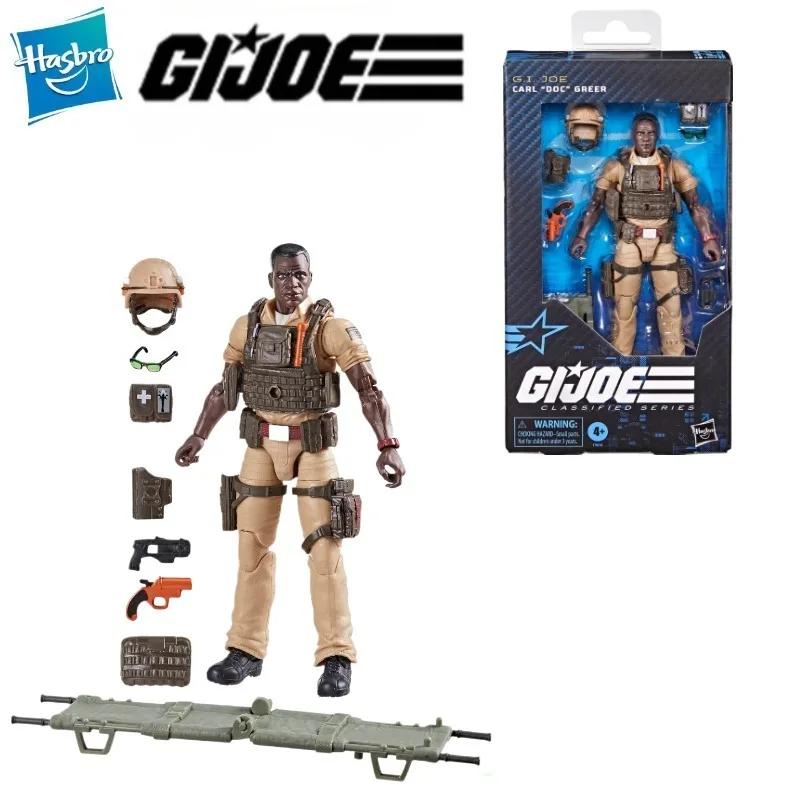 

Новый оригинальный G.I. Joe GI Joe Classified Series 6 "122 Carl Doc Greer Фигурка Модель Игрушка Подарок для хобби