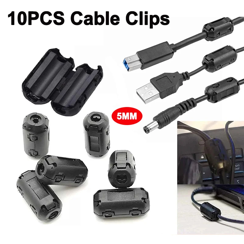 10PCS 5MM Ferrite C…