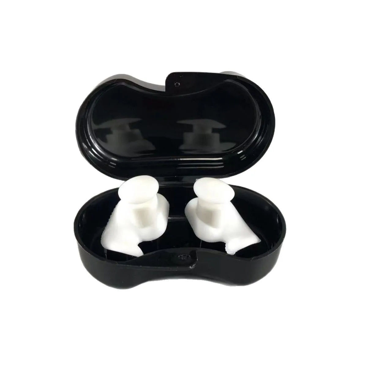 Swimming Silicone Earplugs Nose Clip Set Waterproof Spiral Earplugs Box Adult Children Beginner Swimming Equipment